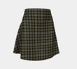 Tartan Flared Skirt - Farquharson Weathered A9