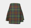 Tartan Flared Skirt - Shaw Green Modern |Over 500 Tartans | Special Custom Design | Love Scotland