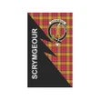 Scrymgeour Tartan Garden Flag - Flash Style 36" x 60"