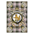 Garden Flag MacPherson Dress Ancient Clan Crest Sword Gold Thistle