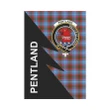 Pentland Tartan Garden Flag - Flash Style 28" x 40"