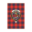 Fraser Modern Tartan Flag Clan Badge | Scottishclans.co