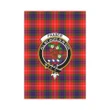 Fraser Modern Tartan Flag Clan Badge K7