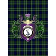 MacNeil of Colonsay Modern Clan Garden Flag Royal Thistle Of Clan Badge