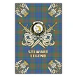 Garden Flag Stewart of Appin Hunting Ancient Clan Crest Golf Courage  Gold Thistle