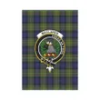 Maclaren Modern Tartan Flag Clan Badge K7
