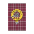 Little (New) Tartan Flag Clan Badge K7