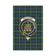 Mackenzie Modern Tartan Flag Clan Badge K7