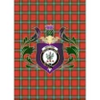 MacLaine of Loch Buie Clan Garden Flag Royal Thistle Of Clan Badge