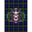 MacLeod of Harris Modern Clan Garden Flag Royal Thistle Of Clan Badge