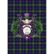 Inglis Modern Clan Garden Flag Royal Thistle Of Clan Badge