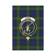 Gunn Modern Tartan Flag Clan Badge | Scottishclans.co