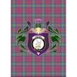 Lindsay Ancient Clan Garden Flag Royal Thistle Of Clan Badge