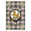 Garden Flag MacPherson Dress Ancient Clan Crest Gold Thistle New