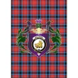 MacTavish Modern Clan Garden Flag Royal Thistle Of Clan Badge