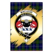 Garden Flag MacLeod of Harris Modern Clan Gold Crest Gold Thistle