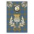 Garden Flag Stewart of Appin Hunting Ancient Clan Crest Gold Thistle