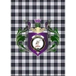 MacRae Dress Modern Clan Garden Flag Royal Thistle Of Clan Badge