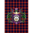 MacLachlan Modern Clan Garden Flag Royal Thistle Of Clan Badge