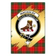 Garden Flag MacAulay Modern Clan Gold Crest Gold Thistle