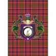 Lumsden Modern Clan Garden Flag Royal Thistle Of Clan Badge