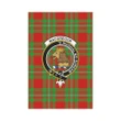 Macgregor Modern Tartan Flag Clan Badge K7