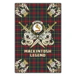 Garden Flag MacKintosh Hunting Modern Clan Crest Golf Courage  Gold Thistle