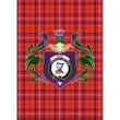 Rose Modern Clan Garden Flag Royal Thistle Of Clan Badge