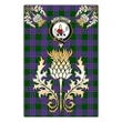 Garden Flag Elphinstone Clan Crest Gold Thistle
