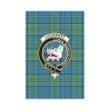 Lockhart Tartan Flag Clan Badge | Scottishclans.co
