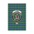 Lyon Clan Tartan Flag Clan Badge K7
