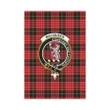 Macqueen Modern Tartan Flag Clan Badge | Scottishclans.co