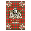 Garden Flag MacLaine of Loch Buie Clan Crest Golf Courage  Gold Thistle