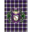 MacDonald Dress Modern Clan Garden Flag Royal Thistle Of Clan Badge