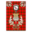 Garden Flag MacDonald of Sleat Clan Crest Gold Thistle