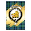 Garden Flag Campbell Ancient 01 Clan Gold Crest Gold Thistle