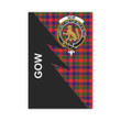 Gow (or McGouan Tartan Garden Flag - Flash Style 12" x 18"