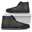 Tartan Canvas Shoes - Stewart Of Appin Hunting Modern High Top | Over 500 Tartans