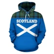 Tartan All Over Hoodie - Lion Smith Ancient - BN
