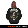 MacRae Ancient In My Head Hoodie Tartan Scotland K9