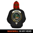 Maxwell Modern In My Head Hoodie Tartan Scotland K9