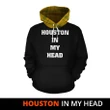 Houston In My Head Hoodie Tartan Scotland K9