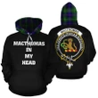 MacThomas Modern In My Head Hoodie Tartan Scotland K9