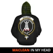 MacLean Hunting In My Head Hoodie Tartan Scotland K9