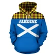 Tartan All Over Hoodie - Jardine Clans