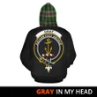 Gray Hunting In My Head Hoodie Tartan Scotland K9