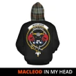 MacLeod of Harris Weathered In My Head Hoodie Tartan Scotland K9