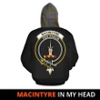 MacIntyre Ancient In My Head Hoodie Tartan Scotland K9
