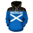 Tartan All Over Hoodie - MacLellan Clans