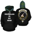 MacMillan Hunting Ancient In My Head Hoodie Tartan Scotland K9